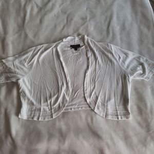 Lane Bryant size 18/20 white shrug